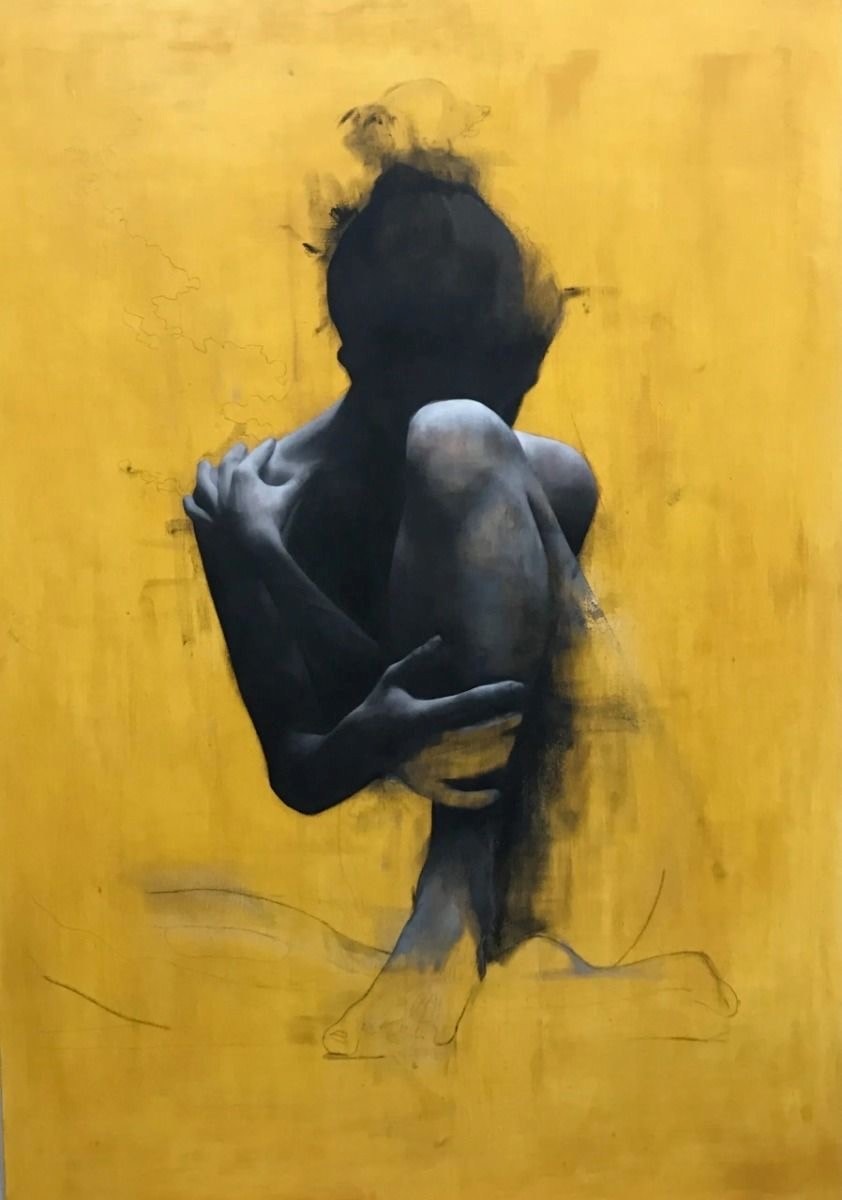 Ember Field, Oil on linen, 2024