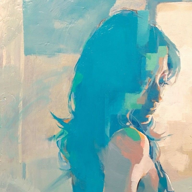 The Long Light, Oil on canvas, 2023